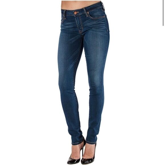 Jacob Davis Midrise Uma Skinny Jeans - Picture 1 of 9